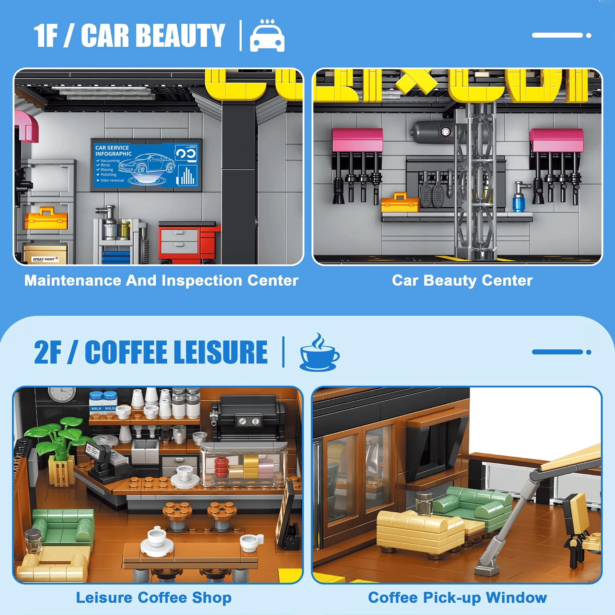 Coffee Auto Repair Shop Coffee - đánh giá và giá Kids Toys Store