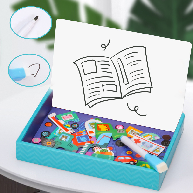 Multifunction Animal Puzzle Pa - đánh giá và giá Magnetic Drawing Board