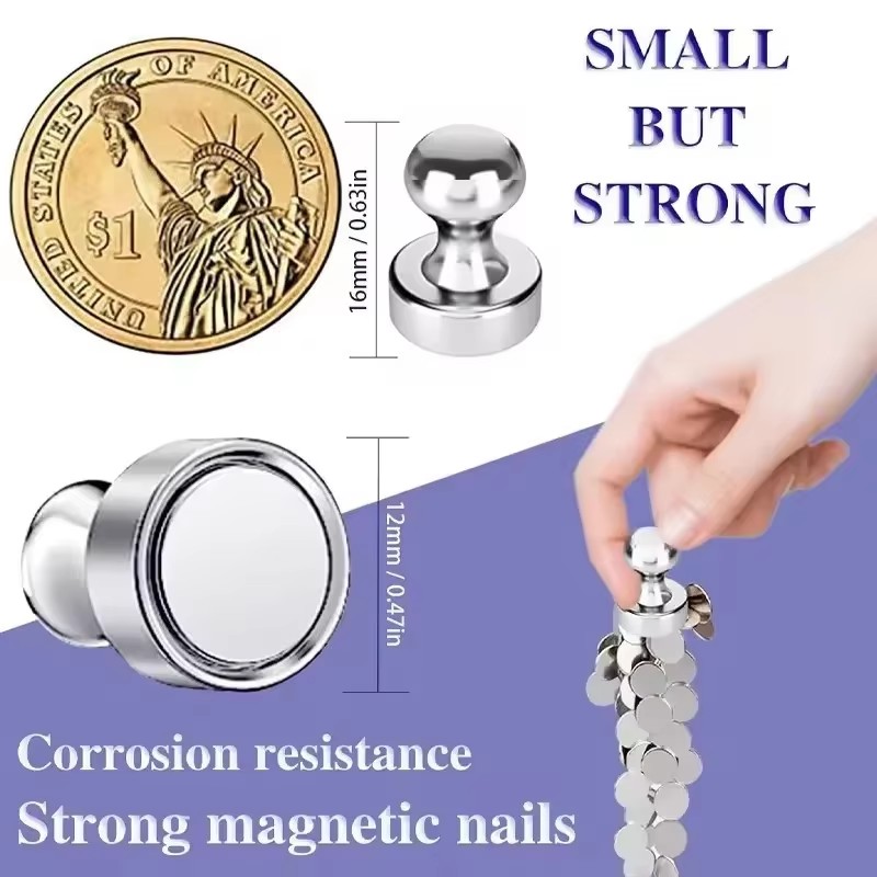 50/1Pcs Metal Strong Magnetic  - đánh giá và giá Magnetic Drawing Board