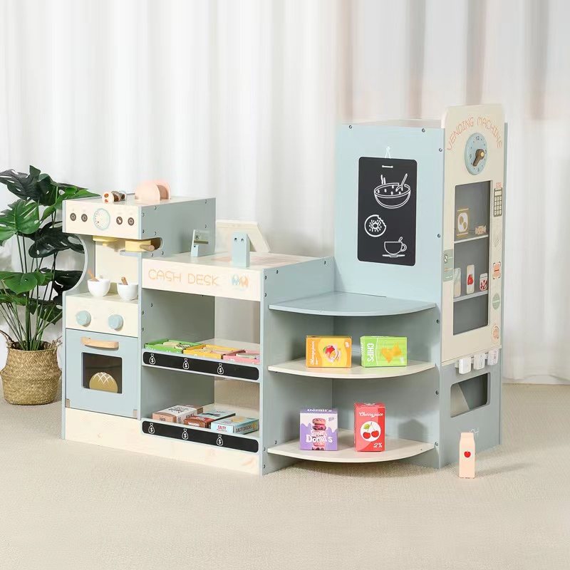 Kids Wooden Grocery Store Play - đánh giá và giá Kids Toys Store