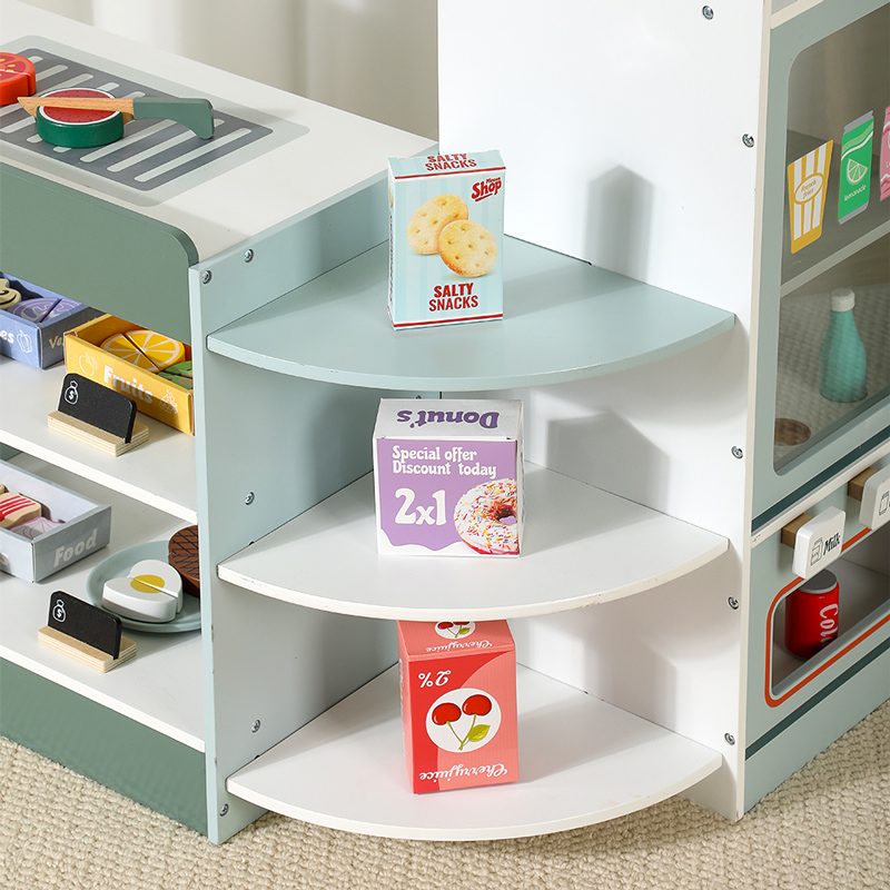 Kids Wooden Grocery Store Play - đánh giá và giá Kids Toys Store