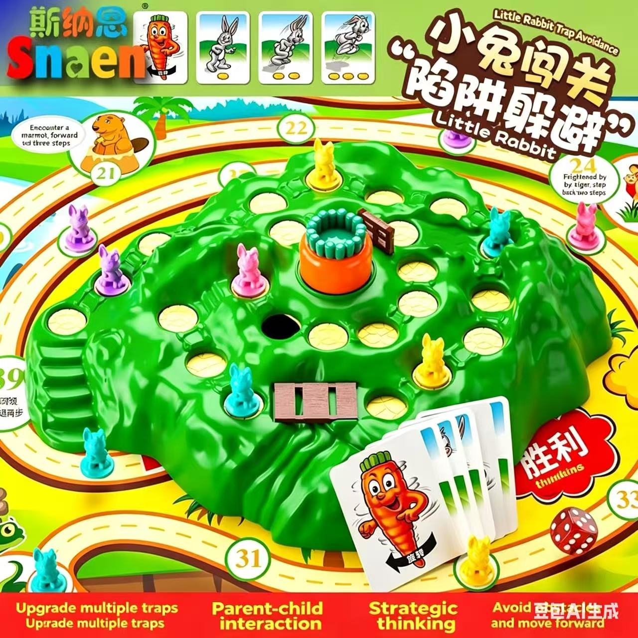 Hot Sale Fun Toy Rabbit Trap U - đánh giá và giá Kids Toys Easter