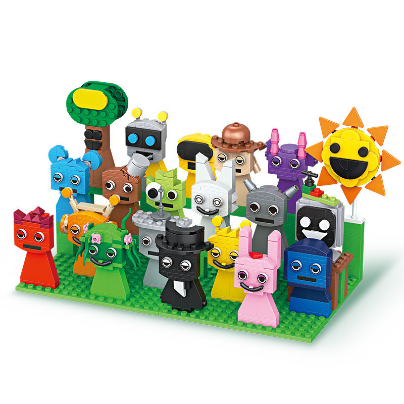 9pcs MOC Figures Building Bloc - đánh giá và giá Kids Toys Easter