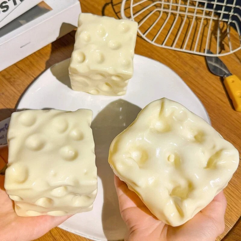 Taba Squishy Cheese Cube Stres - đánh giá và giá Kids Toys Kids Toys