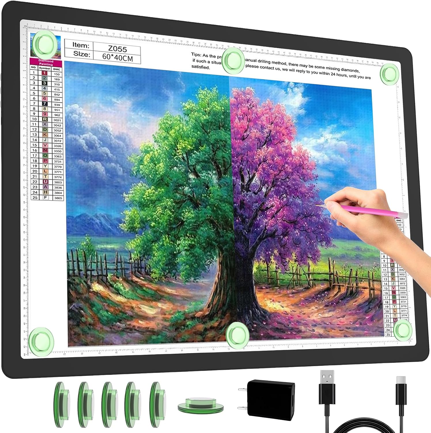 Rechargeable A2 Light Pad for  - đánh giá và giá Magnetic Drawing Board