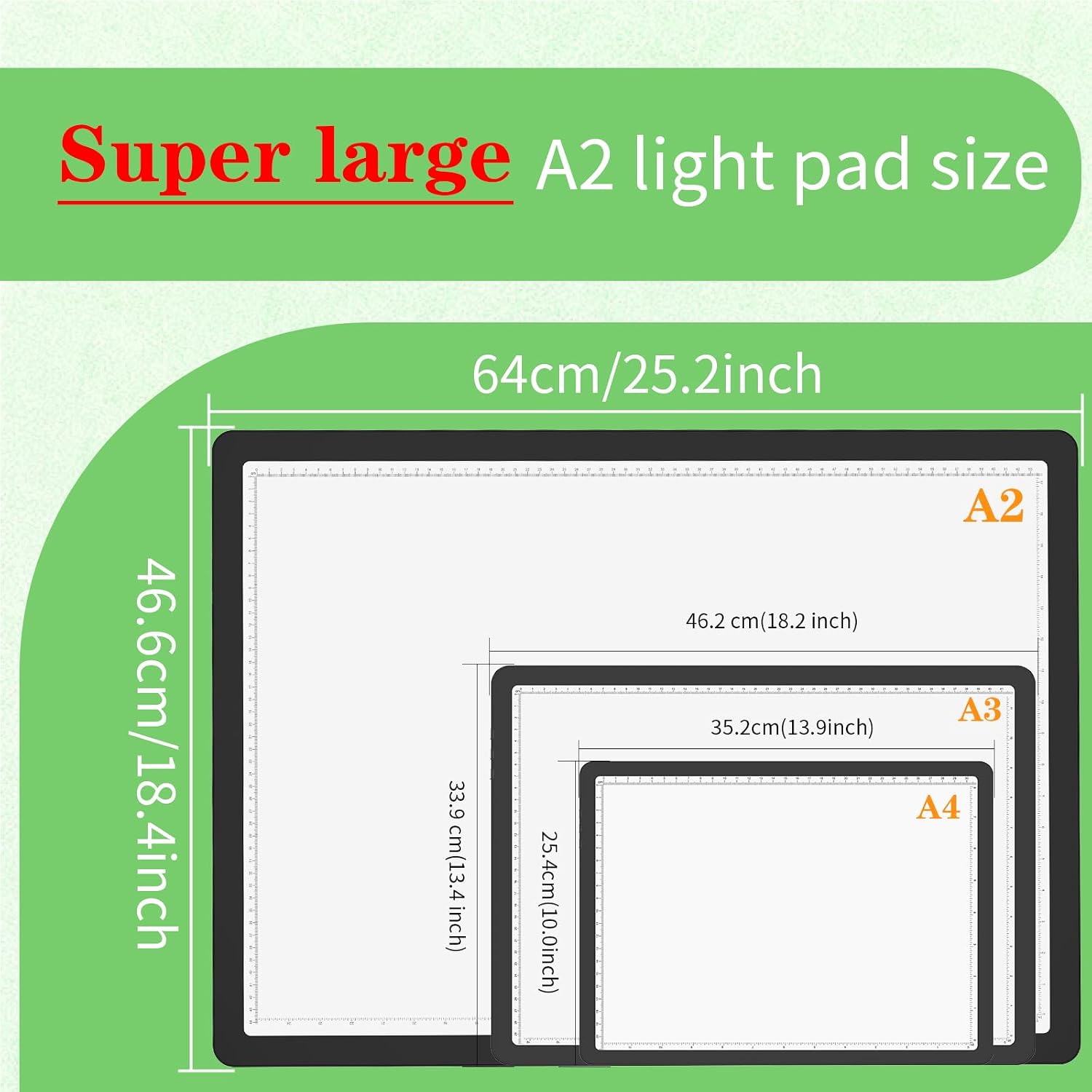 Rechargeable A2 Light Pad for  - đánh giá và giá Magnetic Drawing Board