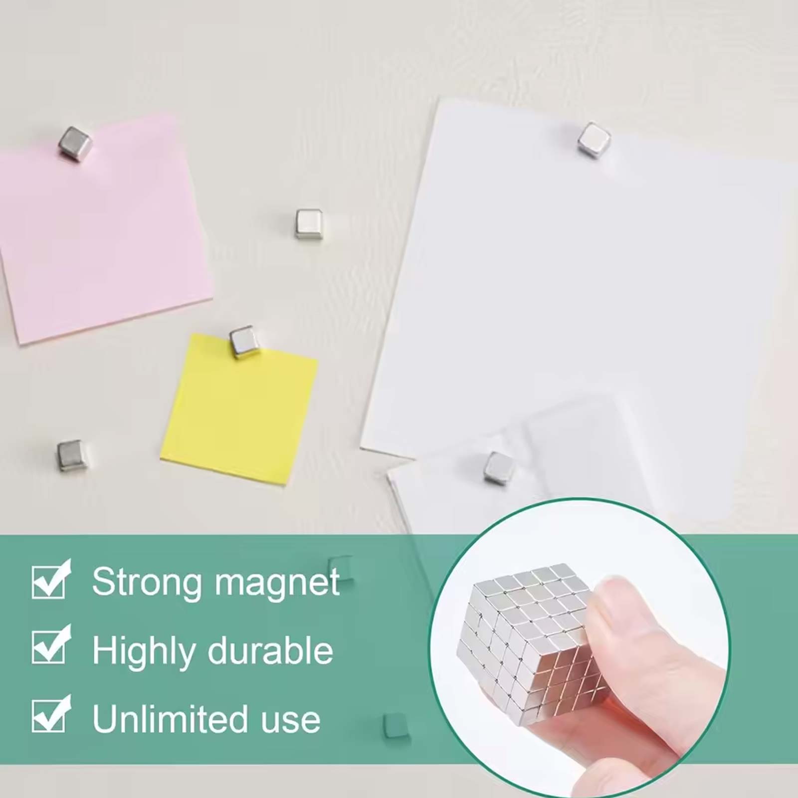 50/100 Pcs Small Square Magnet - đánh giá và giá Magnetic Drawing Board