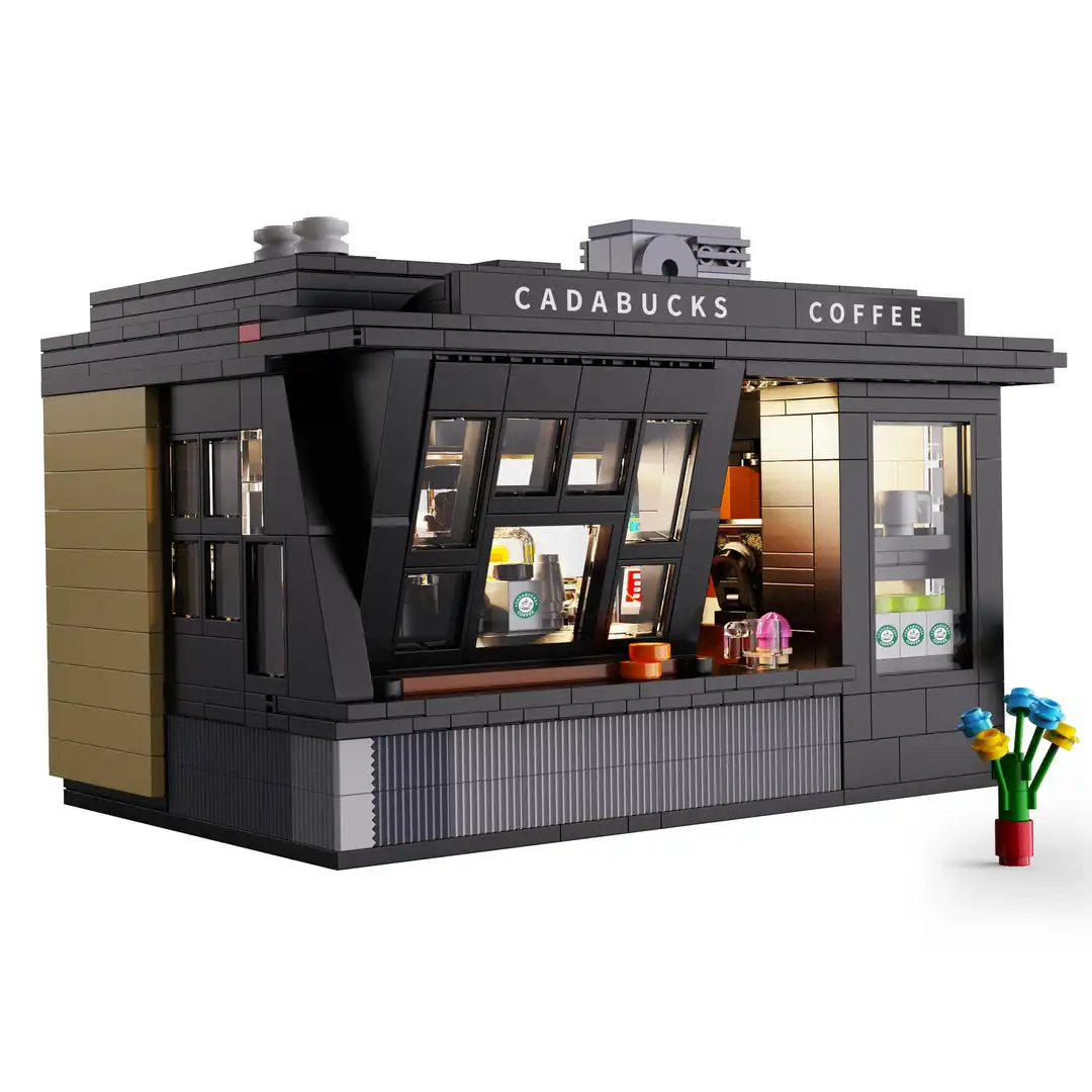 City 768Pcs Coffee Shop House  - đánh giá và giá Kids Toys Store