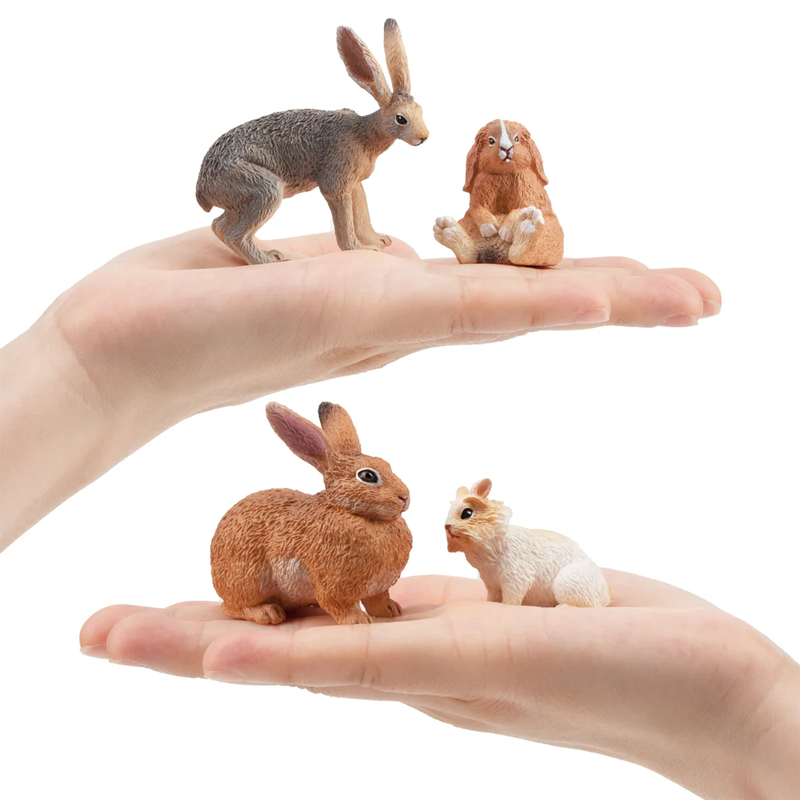 12Pcs Simulation Rabbit Farm A - đánh giá và giá Kids Toys Easter
