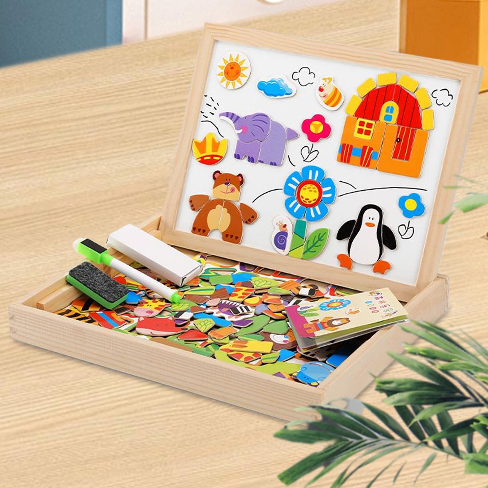 Kids Magnetic Board Wooden Kid - đánh giá và giá Magnetic Drawing Board