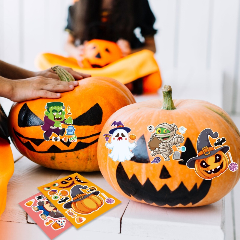 Halloween Party Games Stickers - đánh giá và giá Kids Zombie Toys