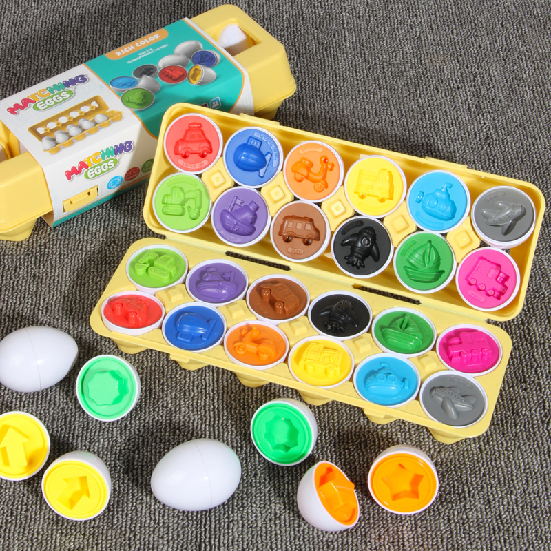 Eggs Screws 3D Puzzle Montesso - đánh giá và giá Kids Toys Easter