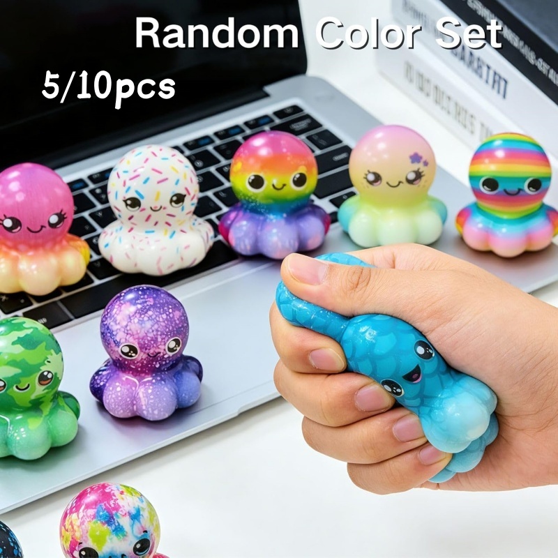 Octopus Slow Squeeze Squishies - đánh giá và giá Kids Toys Easter