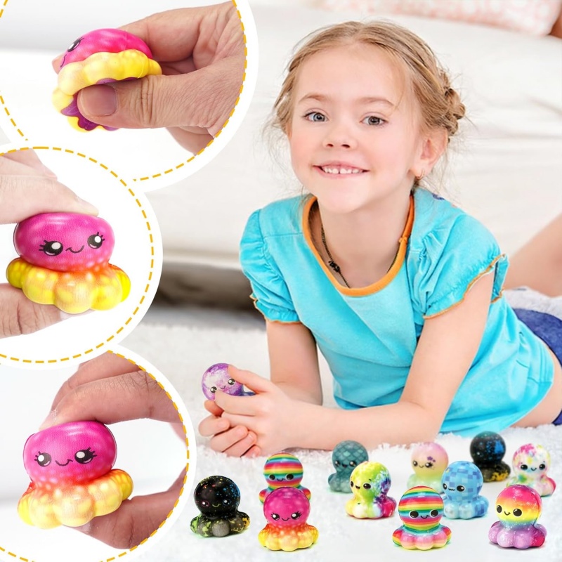 Octopus Slow Squeeze Squishies - đánh giá và giá Kids Toys Easter