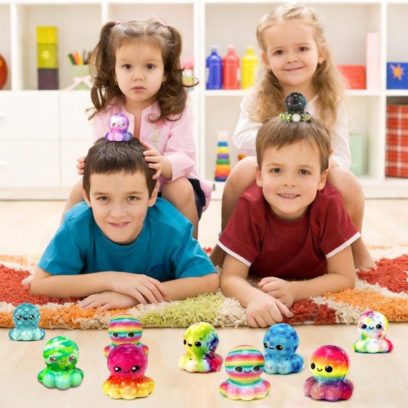 Octopus Slow Squeeze Squishies - đánh giá và giá Kids Toys Easter