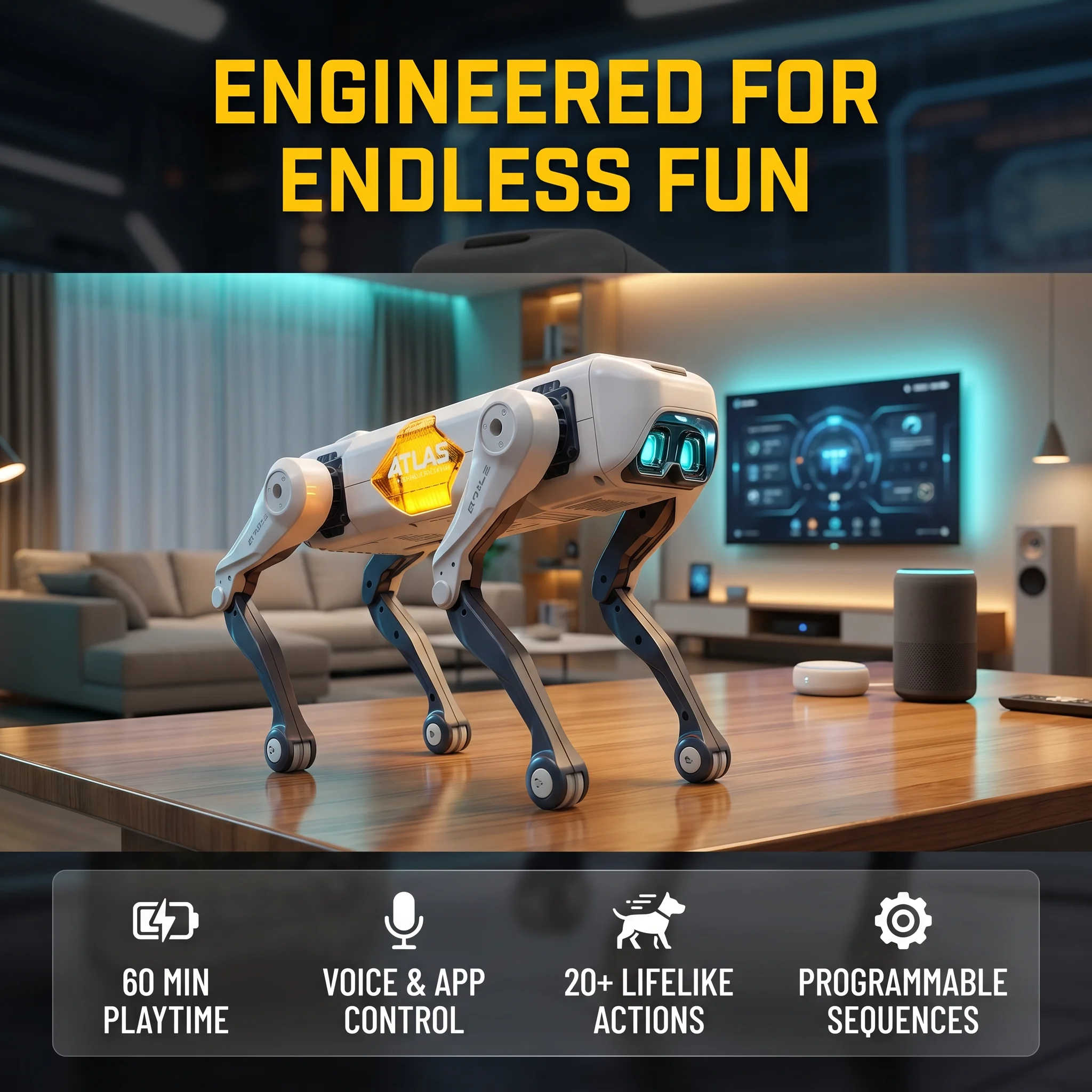 AI Smart Robot Dog, Voice & AP - đánh giá và giá Kids Toys Usa