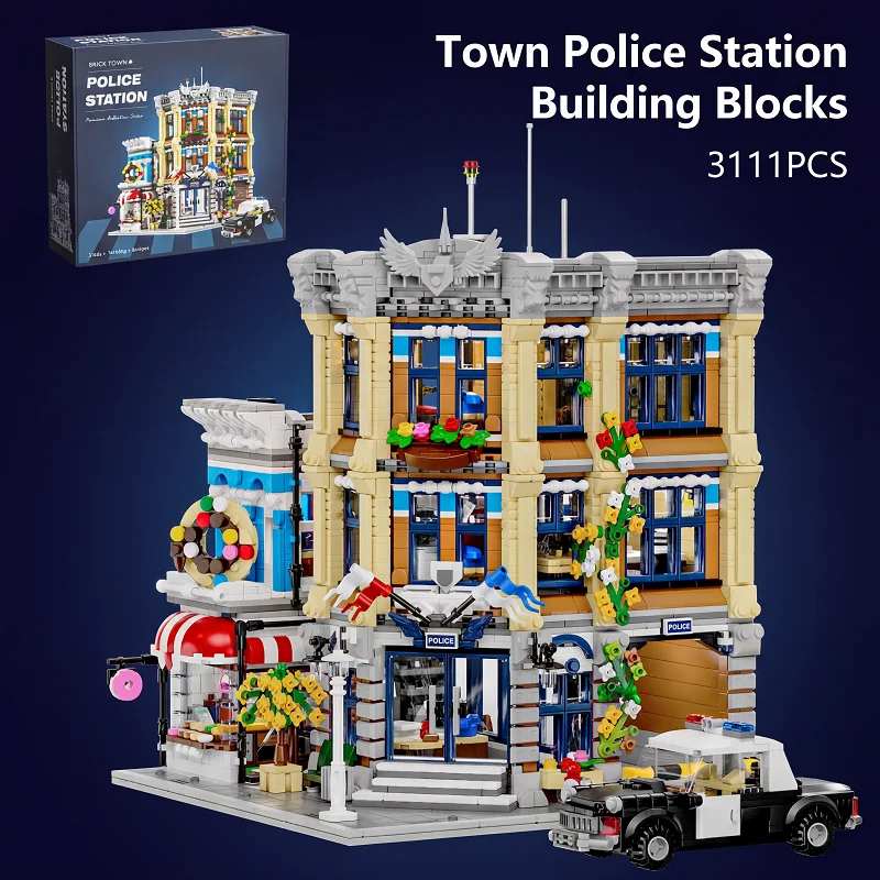 Town Police Station with 6 Fig - đánh giá và giá Kids Toys Store