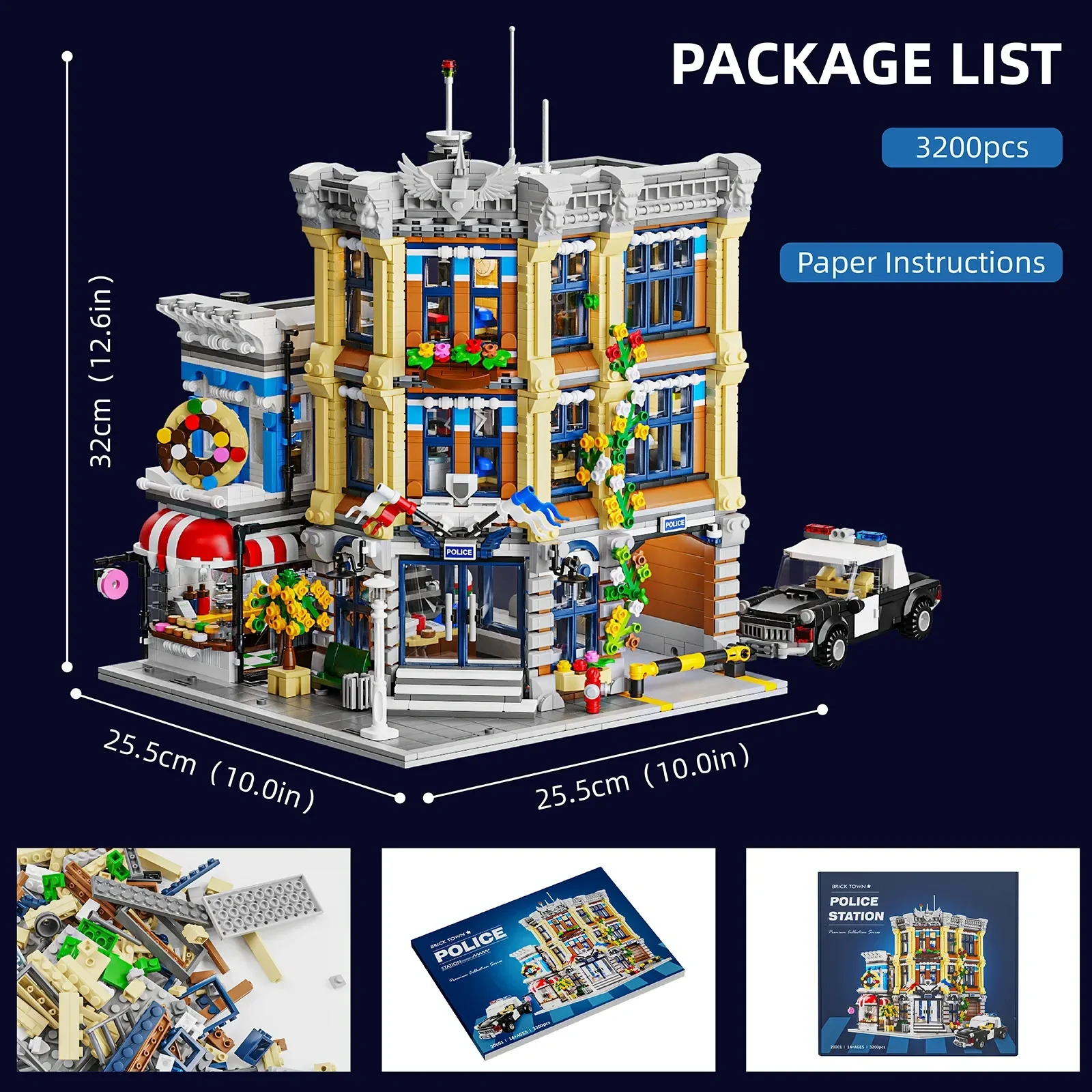 Town Police Station with 6 Fig - đánh giá và giá Kids Toys Store