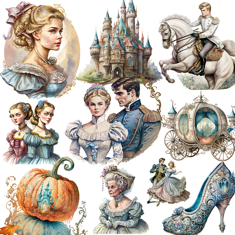 Fairy tale girl store Stickers - đánh giá và giá Kids Toys Store