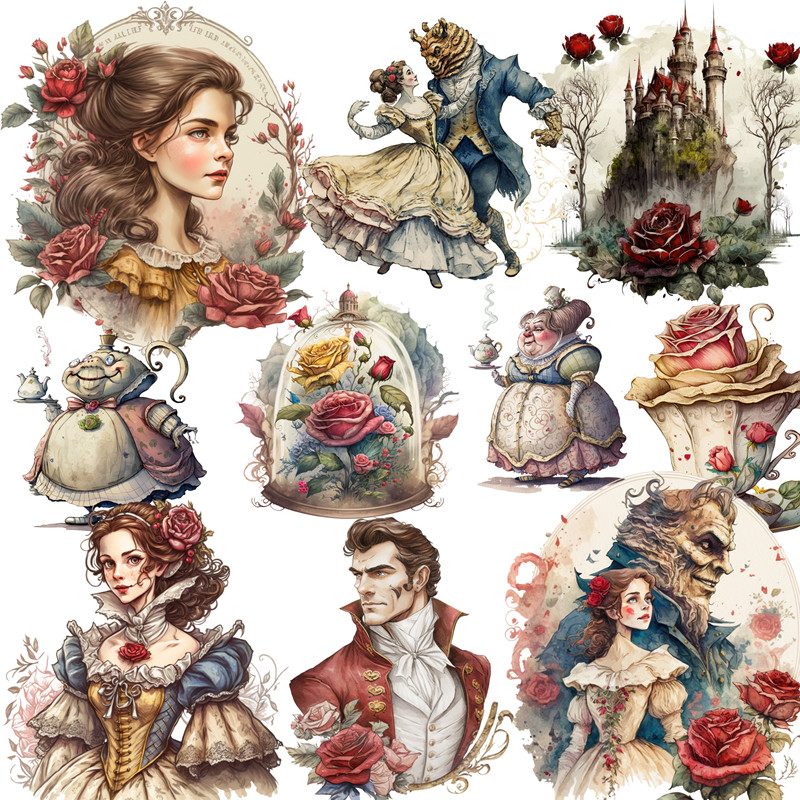 Fairy tale girl store Stickers - đánh giá và giá Kids Toys Store